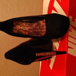Black suede House of Dereon Heels